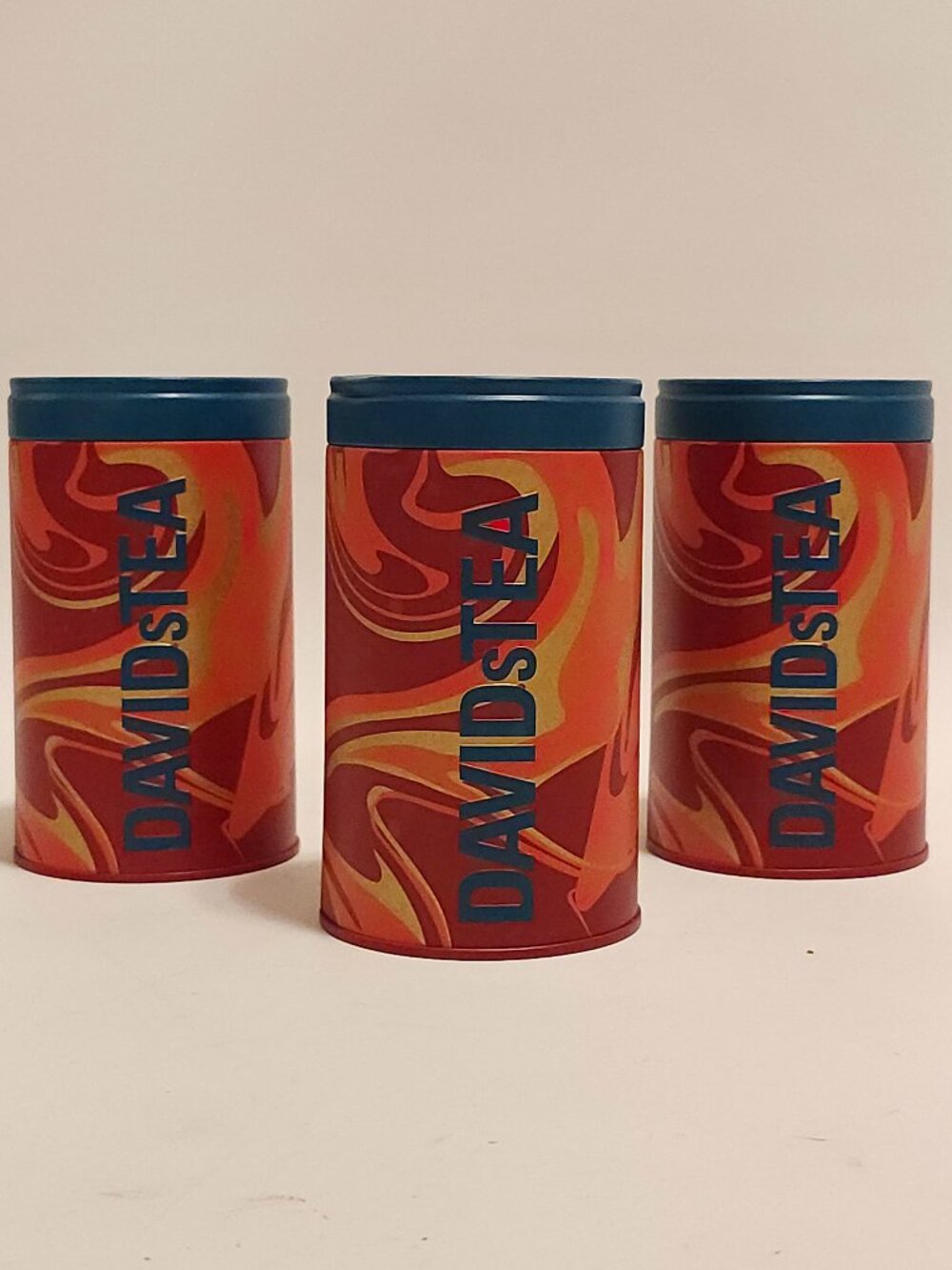 Davids Tea Tin Lot of 3